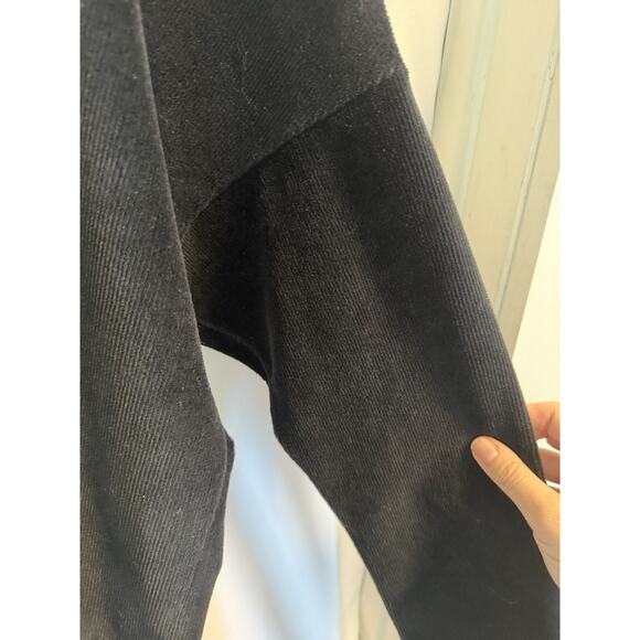 J Jill Pure Jill | Women’s Ribbed Cowl Neck Long Sleeve Shift Dress Black 2X - Picture 3 of 8